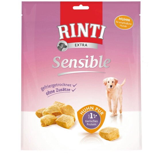 Rinti Fornuftige Frysetørkede Snacks Kylling 120 G