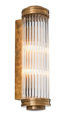 Gascogne vegglampe messing L Gascogne vegglampe messing L