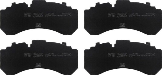 VALEO 882293 Bremseklosser