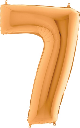 Ballongkungen Tallballong Gull Metallic Tallet 7 15847GP