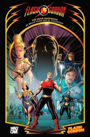 Flash Gordon Movie Graphic Novel retelling Flash Gordon Movie Graphic Novel retelling