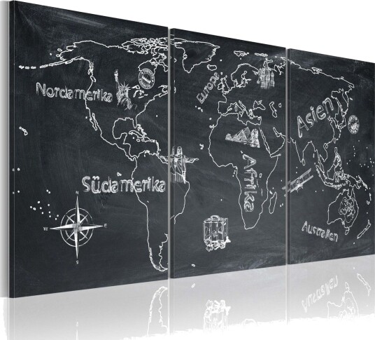 Bilde Nysgjerrig Reisende Tyskland 120x60 Artgeist sp. z o. o.