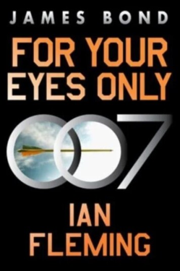 For Your Eyes Only Av Ian Fleming