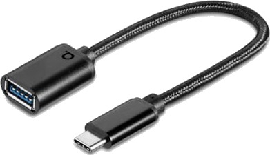 Andersson USB A til USB C Adapter 15cm sort 1018117 Andersson USB A til USB C Adapter 15cm sort 1018117