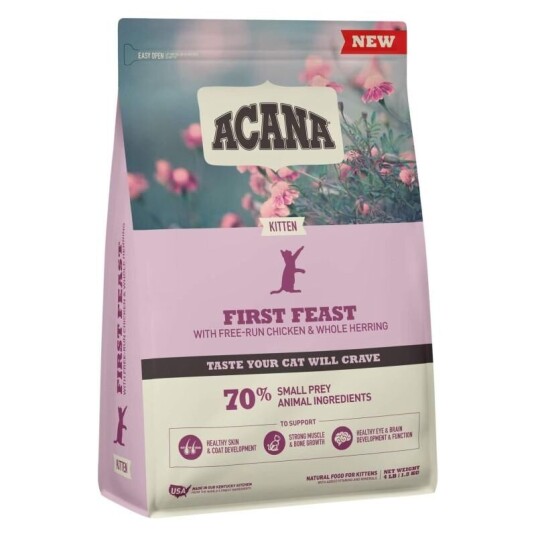 Acana Cat Kitten First Feast Tørrfôr til kattunger 340 g