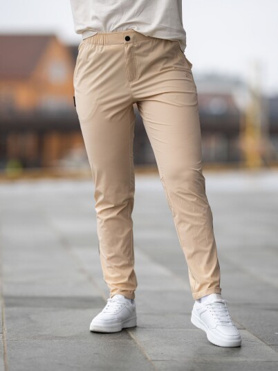 Twentyfour Mode Flex Bukse Beige 46