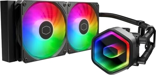 Cooler Master MasterLiquid 240 Core II RGB CPU vannkjøler sort Cooler Master MasterLiquid 240 Core II RGB CPU vannkjøler sort