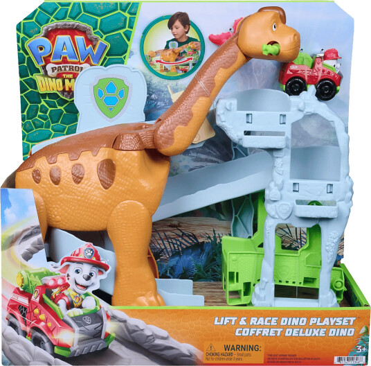 Paw Patrol Paw Patrol: Dino Filmen Dino Pup Squad Lift & Race Multi/patterned ONE SIZE