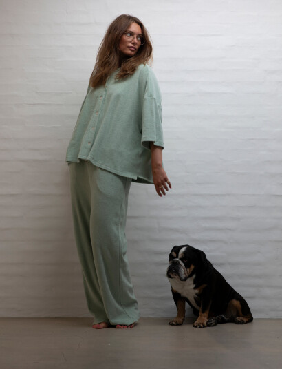 Bongusta Naram Oversized Shirt - Green - ONE SIZE