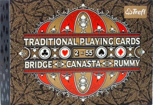 Muduko Kortos Traditional Playing Cards 2X55 Listków