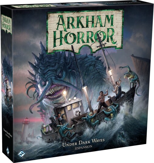Arkahm Horror: Under Dark Waves Expansion - Brettspill fra Outland