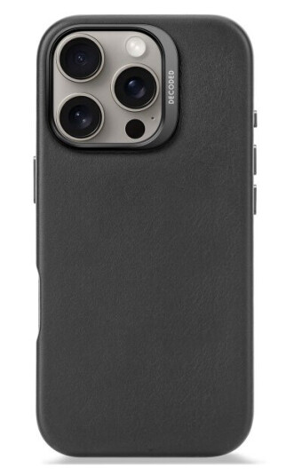 Decoded Skinnetui til iPhone 16 Pro med MagSafe - Svart Decoded Skinnetui til iPhone 16 Pro med MagSafe - Svart