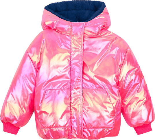 Billieblush Reversible Puffer Jacket   Pink   128