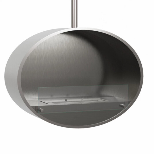 Scandiflames Halifax Stål 80 cm Stål Scandiflames Halifax Stål 80 cm Stål