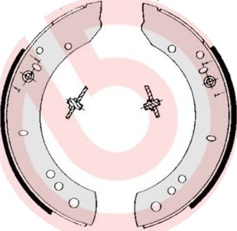 Bremsesko sett BREMBO S 44 502