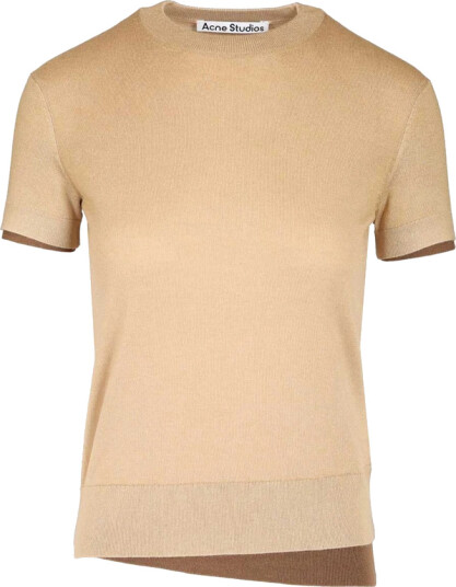 Acne Studios Dame Strikkevarer Beige XS,