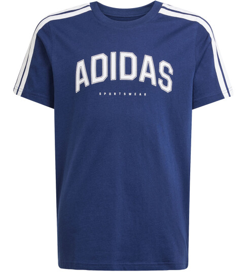 Adidas J C Colleg Tee Dkblue 140 T-Shirts Adidas J C Colleg Tee Dkblue 140 T-Shirts