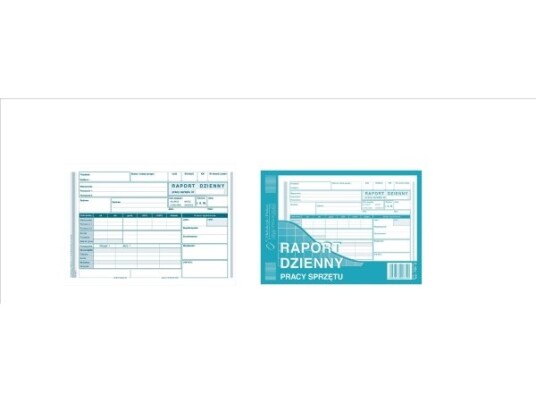 Michalczyk & Prokop D Daily Equipment Operation Report A5 790-3 Print - 790-3
