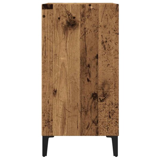 Skjenk gammelt tre 57x35x75 cm konstruert tre 8721158555885