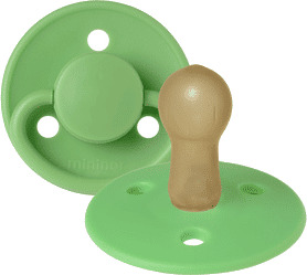 Mininor Latexsmokk 6+ Mnd. Eplegrønn 2 Stk. Mininor Latexsmokk 6+ Mnd. Eplegrønn 2 Stk.