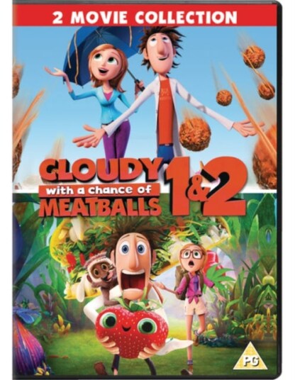 Cloudy With A Chance Of Meatballs 12 / Det Regner Kjøttboller 12 DVD Cloudy With A Chance Of Meatballs 12 / Det Regner Kjøttboller 12 DVD