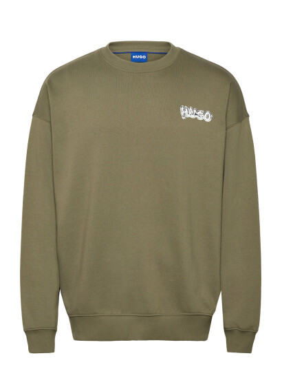 HUGO BLUE Nyrocrew - Khaki green - XXL HUGO BLUE Nyrocrew - Khaki green - XXL