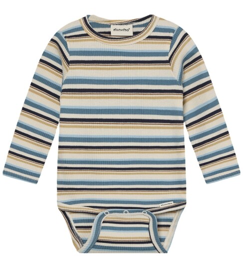 Minymo Body Ls Y/D Rib   Multi/patterned   68