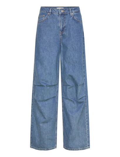 Selected Slfwide Agathe Mw Baggy Pleated Jeans Blue 31 x 32 Selected Slfwide Agathe Mw Baggy Pleated Jeans Blue 31 x 32