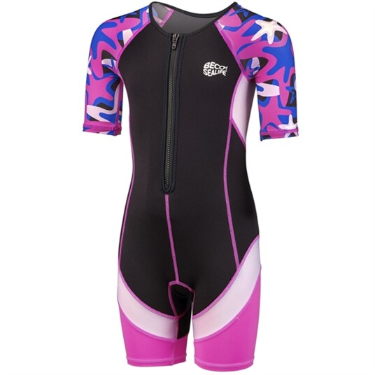 BECO Sealife Neoprendragt Pink 116