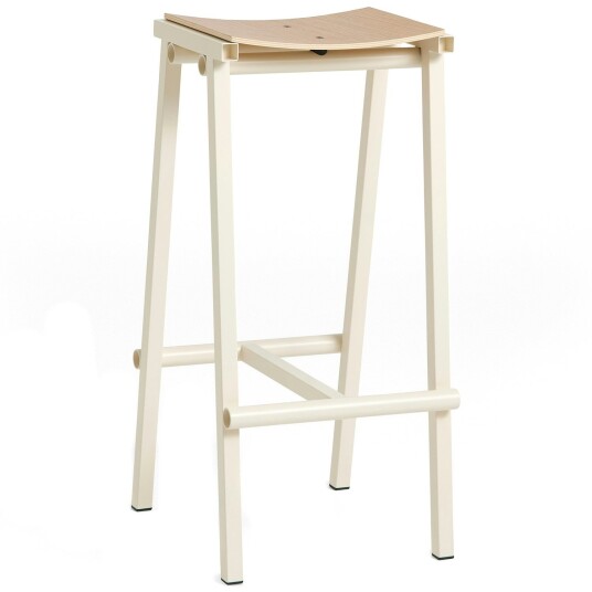 Hay Taburete 8 Barstol 75 cm Eggshell Hay Taburete 8 Barstol 75 cm Eggshell