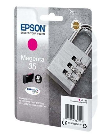 Epson 35 - Blekkpatron Rød Epson 35 - Blekkpatron Rød