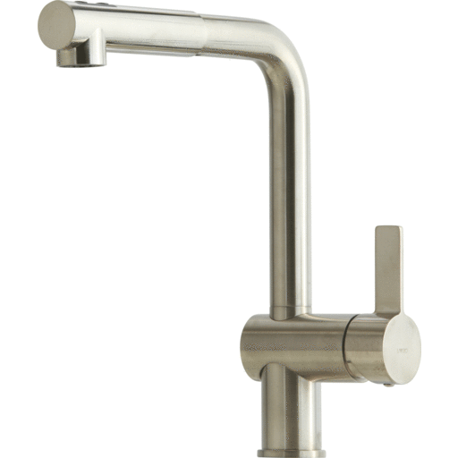 LAVABO KUBUS 285 KJØKKENARMATUR M/UTTREKK BØRSTET NIKKEL LAVABO KUBUS 285 KJØKKENARMATUR M/UTTREKK BØRSTET NIKKEL