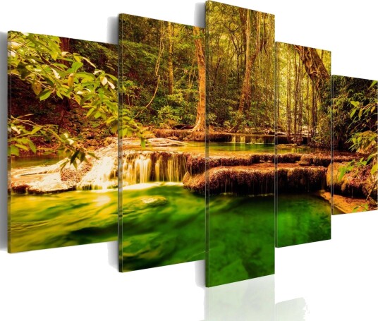 Bilde Beauty Of Nature Waterfall 100x50 Artgeist sp. z o. o.