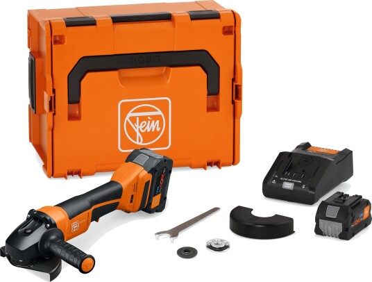 Fein Vinkelsliper Ccg 18-125-12 Pd As Set Procore Med Batteri Og Lader