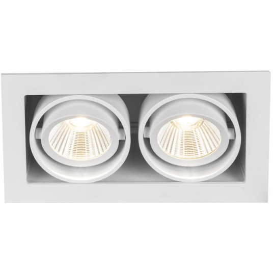 Hide A Lite Optic Box II Downlight hvit tune Belysning