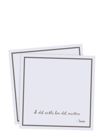 ERNST Paper Napkin White 