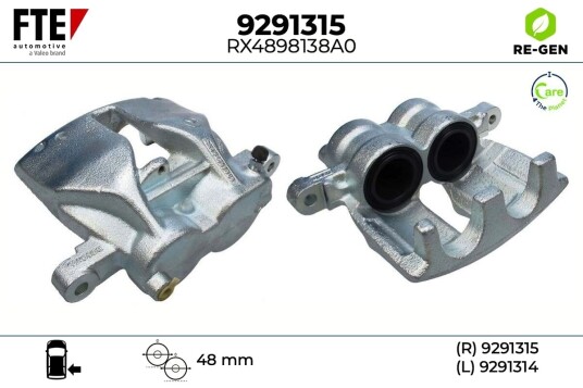 FTE 9291315 Bremsecaliper FTE 9291315 Bremsecaliper