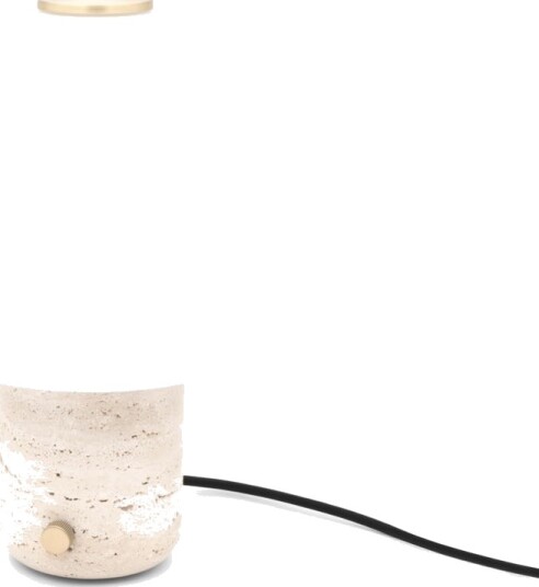 Novoform Tokyo Bordlampe Travertin