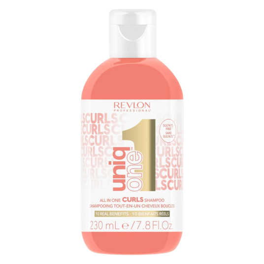 Revlon Uniq One All In One Curls Sjampo 230ml Revlon Uniq One All In One Curls Sjampo 230ml