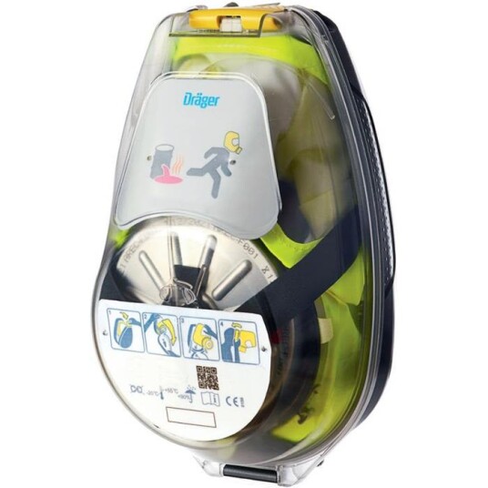 Dräger PARAT 7530 Gassmaske Hard veske Ånderettsvern Dräger PARAT 7530 Gassmaske Hard veske Ånderettsvern