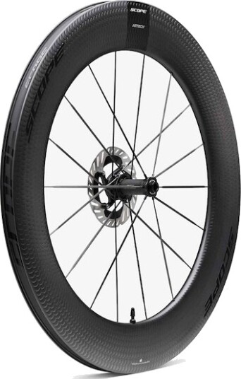 Scope Artech 8.T disc forhjul 700c 85mm black decals carbon