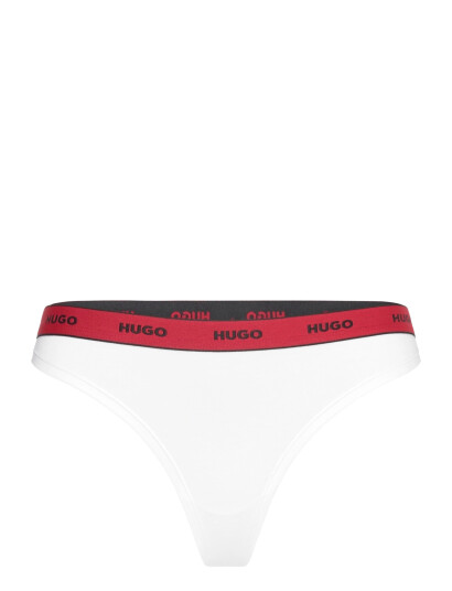 HUGO Thong Stripe Pyp   White   L