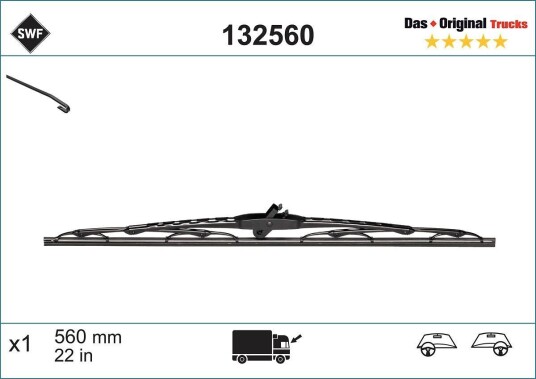 SWF 132560 Vindusvisker