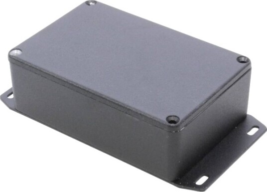 Hammond Electronics 1590B3fbk Universal Kapsling 116 X 77 X 38 Sprøytestøpt Aluminium Sort 1 Stk