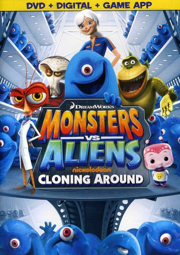 Monsters Vs Aliens: Cloning Around DVD