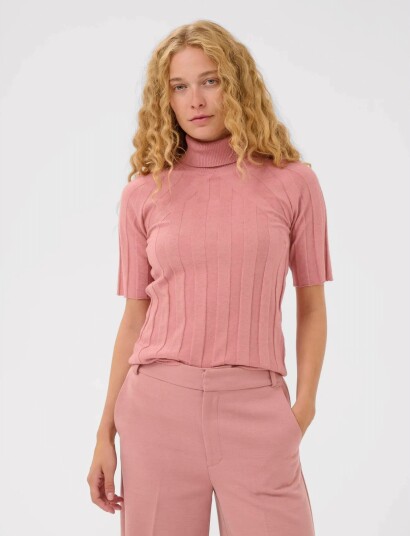 InWear Nikolaiw Kellsie Ss Pullover Pink XXL InWear Nikolaiw Kellsie Ss Pullover Pink XXL
