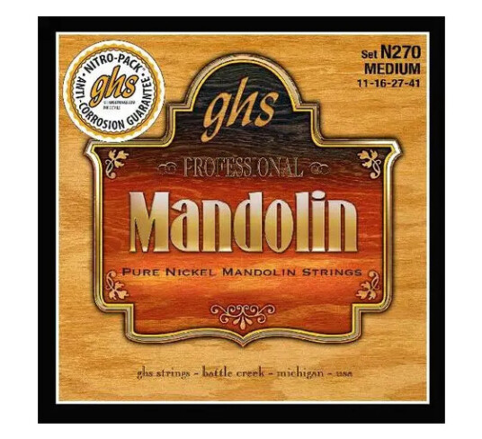 GHS N270 Mandolin Medium 011-041 GHS N270 Mandolin Medium 011-041