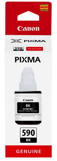 Canon GI-590 BK Refill blekkbeholder - 1603C001 Original - Svart 135 ml Canon GI-590 BK Refill blekkbeholder - 1603C001 Original - Svart 135 ml