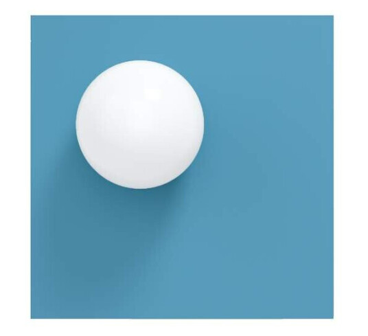 Swedish Ninja - Candy Big Square S Vegg-/Taklampe Scandi Blue Swedish Ninja