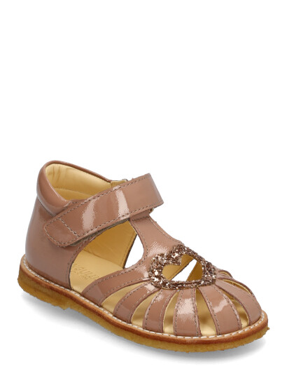 ANGULUS Sandals - Flat - Closed Toe - Brown - 20